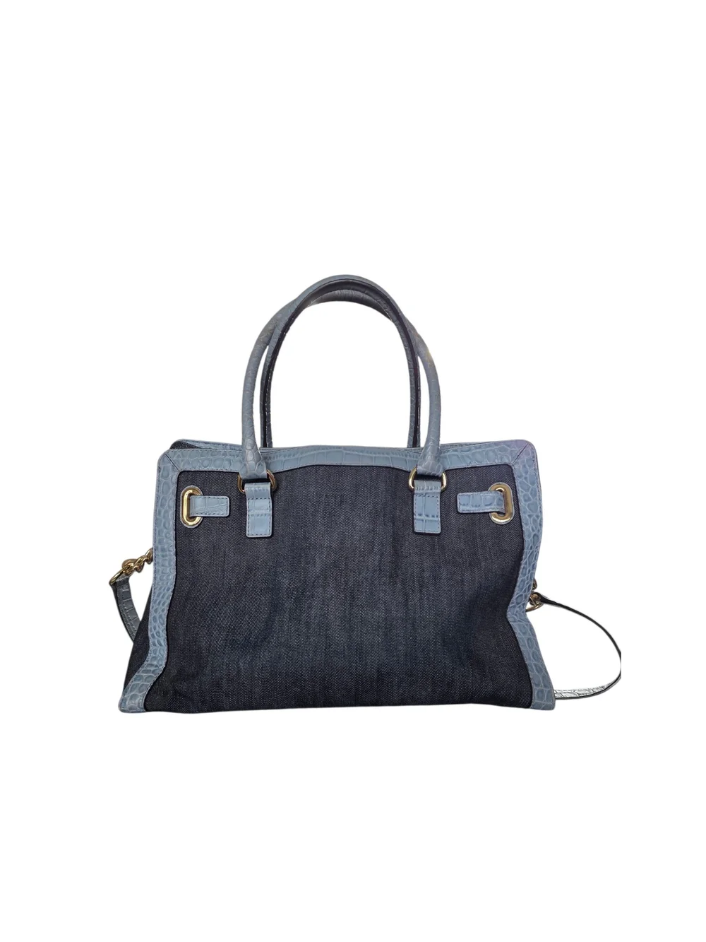 Michael Kors Hamilton Denim Satchel